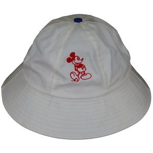 Vintage Walt Disney Productions Mickey Mouse Bucket Hat Medium Made in USA